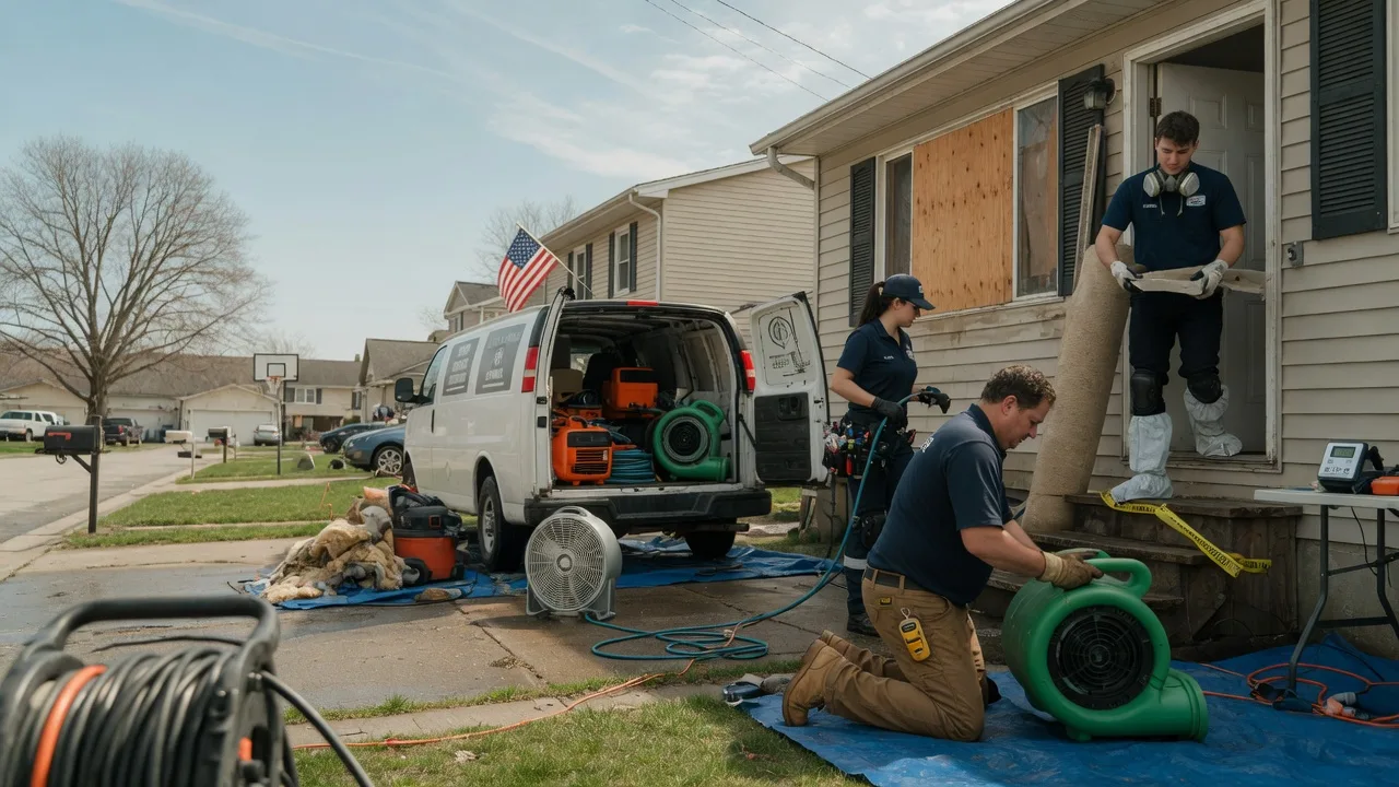 Water Damage Restoration in East Rutherford, NJ near me